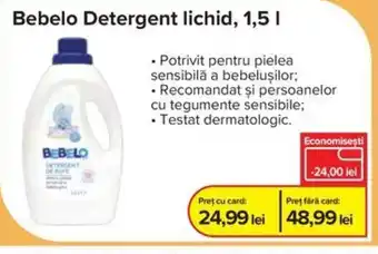 Dr.Max Bebelo Detergent lichid, 1,5 l. Ofertă