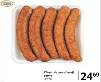 Selgros Cârnaţi de porc afumați gastro Ofertă