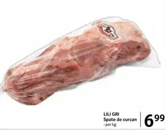 LILI GRI Spate de curcan
