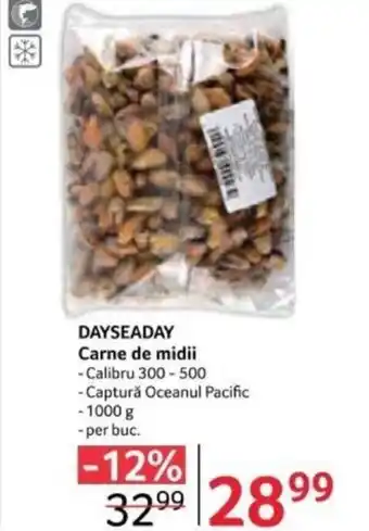 Selgros DAYSEADAY Carne de midii Ofertă