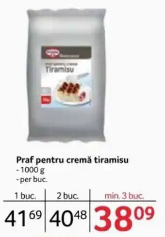 Selgros Praf pentru cremă tiramisu Ofertă