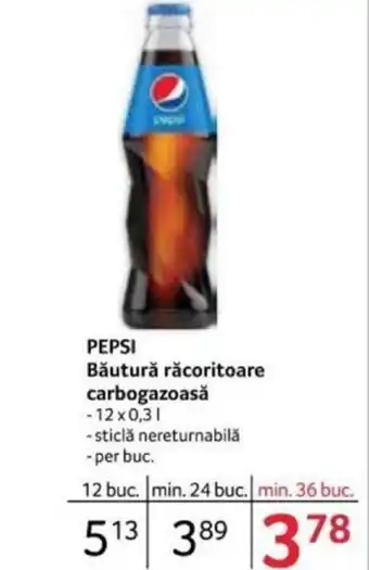 Selgros PEPSI Băutură răcoritoare carbogazoasă Ofertă