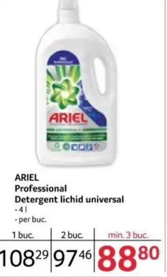 Selgros ARIEL Professional Detergent lichid universal Ofertă