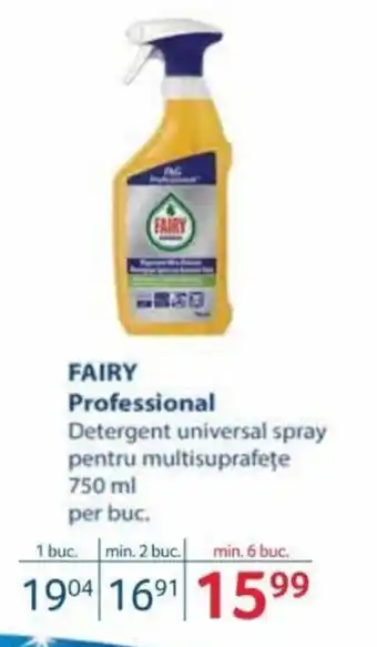 Selgros FAIRY Professional Ofertă