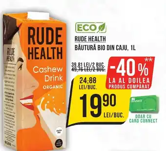 Mega Image RUDE HEALTH BĂUTURĂ BIO DIN CAJU, 1L Ofertă