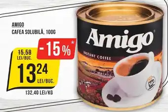 Mega Image AMIGO CAFEA SOLUBILĂ, 100G Ofertă