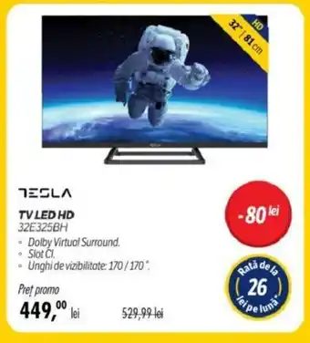 Flanco TV LED HD 32E325BH Ofertă