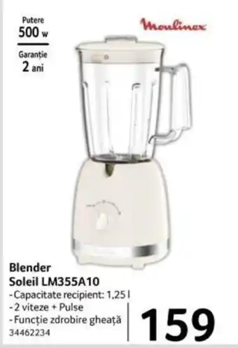 Selgros Blender Soleil LM355A10 Ofertă