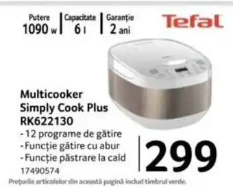 Selgros Tefal Multicooker Simply Cook Plus RK622130 Ofertă