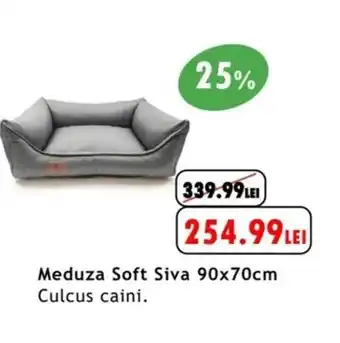 Animax Meduza Soft Siva 90x70cm Ofertă