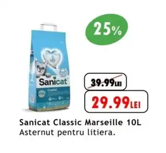 Animax Sanicat Classic Marseille 10L Ofertă