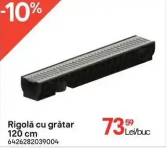 Brico Depôt Rigolă cu grătar 120 cm Ofertă