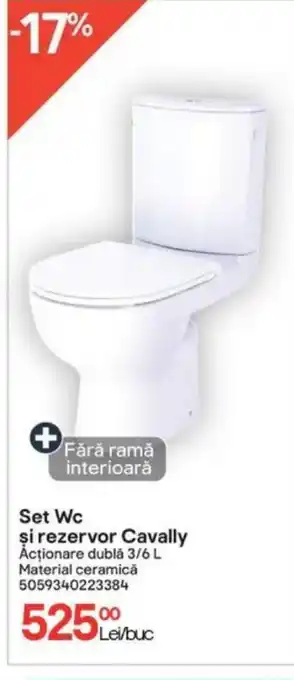 Brico Depôt Set Wc şi rezervor Cavally Ofertă