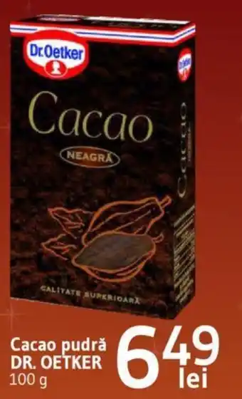 Supeco Cacao pudră DR. OETKER 100 g Ofertă