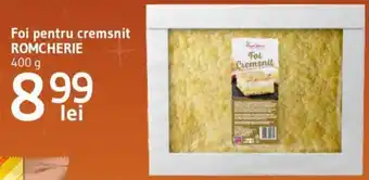 Foi pentru cremsnit ROMCHERIE 400 g