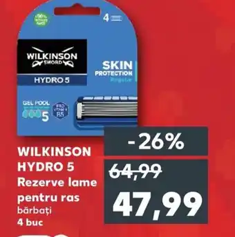 Kaufland WILKINSON HYDRO 5 Rezerve lame pentru ras Ofertă