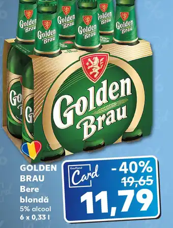 Kaufland GOLDEN BRAU Bere blondă Ofertă