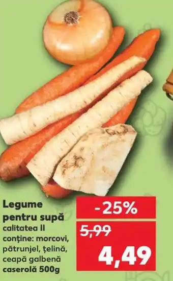 Kaufland Legume pentru supă Ofertă