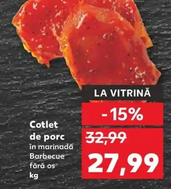 Kaufland Cotlet de porc Ofertă