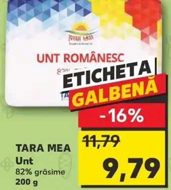 Kaufland TARA MEA Unt Ofertă