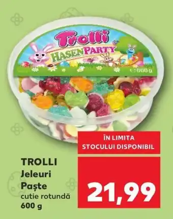 Kaufland TROLLI Jeleuri Paşte Ofertă