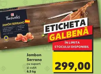 Kaufland Jambon Serrano Ofertă