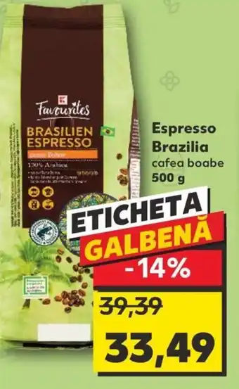 Kaufland Espresso Brazilia Ofertă