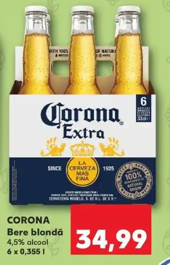 Kaufland CORONA Bere blondă Ofertă