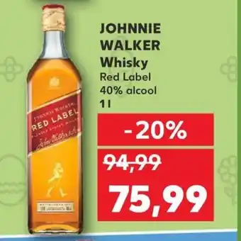 Kaufland JOHNNIE WALKER Whisky 1L Ofertă