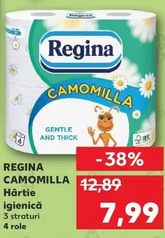 Kaufland REGINA CAMOMILLA Hârtie igienică Ofertă