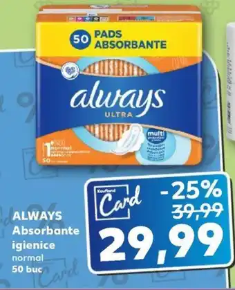 Kaufland ALWAYS Absorbante igienice Ofertă