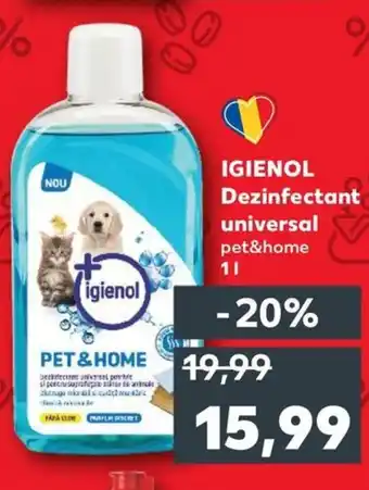 Kaufland IGIENOL Dezinfectant universal 1L Ofertă