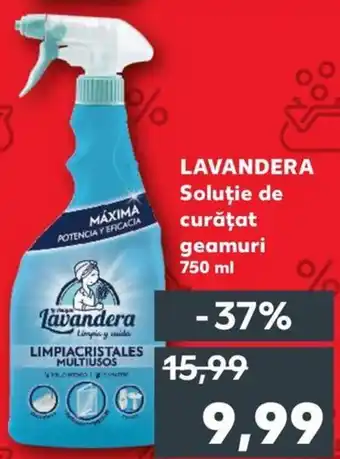 Kaufland LAVANDERA Soluţie de curăţat geamuri 750 ml Ofertă