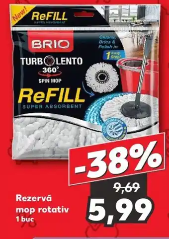 Rezervă mop rotativ