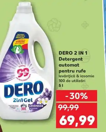 Kaufland DERO 2 IN 1 Detergent automat pentru rufe Ofertă