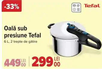 Carrefour Oală sub presiune Tefal Ofertă