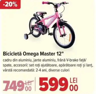 Carrefour Bicicletă Omega Master 12" Ofertă