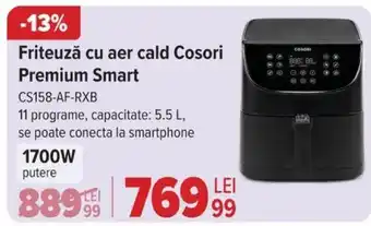 Carrefour Friteuză cu aer cald Cosori Premium Smart Ofertă