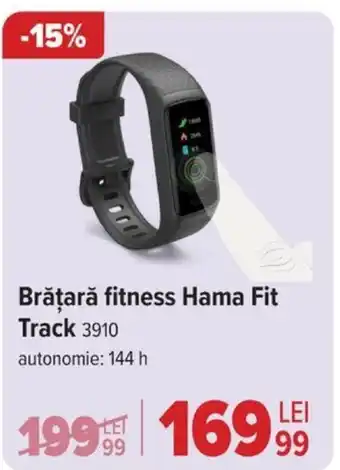 Carrefour Brățară fitness Hama Fit Track Ofertă