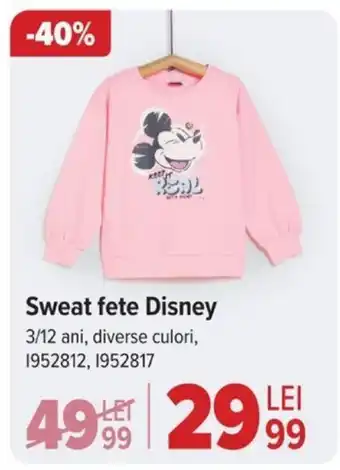 Carrefour Sweat fete Disney Ofertă