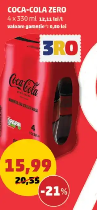 Penny COCA-COLA ZERO Ofertă