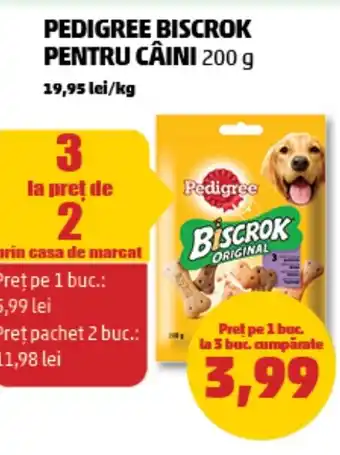 Penny PEDIGREE BISCROK PENTRU CÂINI Ofertă