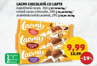 Penny LACMI CIOCOLATĂ CU LAPTE Ofertă