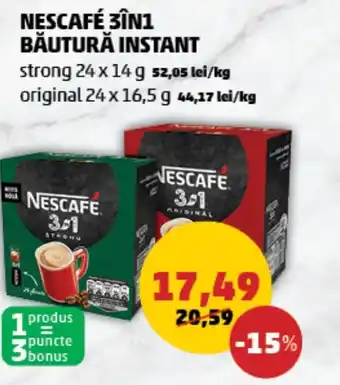 Penny NESCAFÉ 3IN1 BĂUTURĂ INSTANT Ofertă
