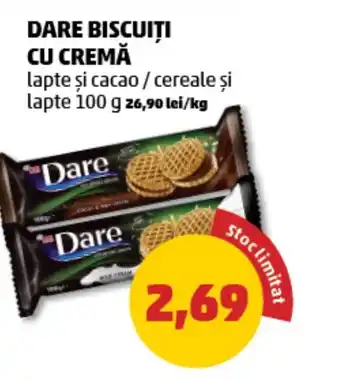 Penny DARE BISCUITI CU CREMĂ Ofertă