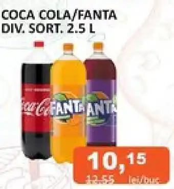 Unicarm COCA COLA/FANTA DIV. SORT. 2.5 L Ofertă