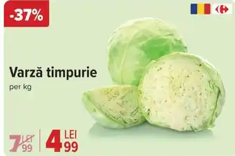 Carrefour Varză timpurie Ofertă