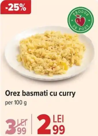 Carrefour Orez basmati cu curry Ofertă