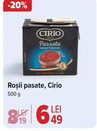 Carrefour Roşii pasate, Cirio Ofertă