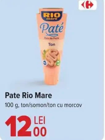 Carrefour Pate Rio Mare Ofertă